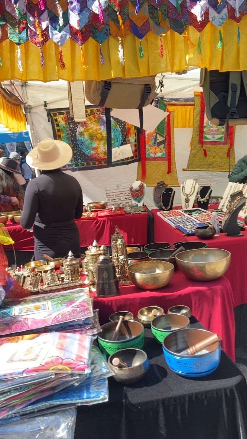 Tibetan Arts and Jewelry at Octoberfest in Snowbird.